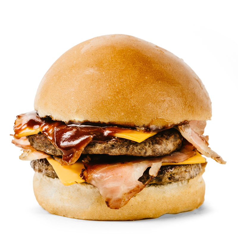 bacon carne doble
