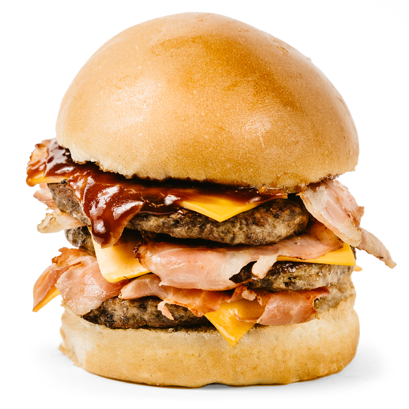 bacon carne triple